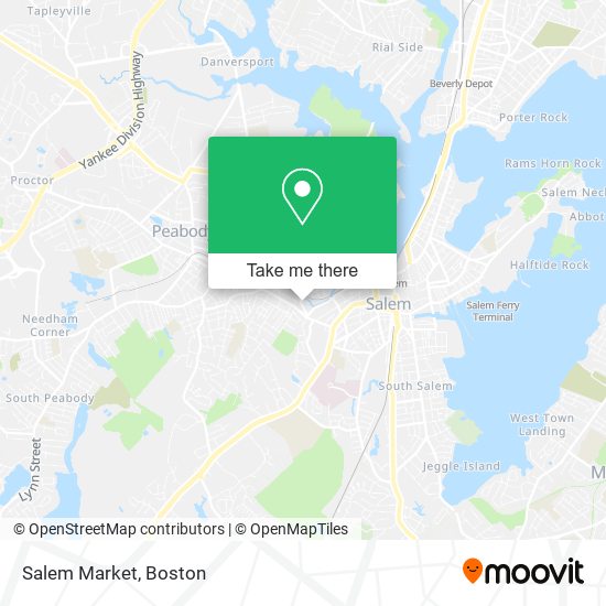 Salem Market map