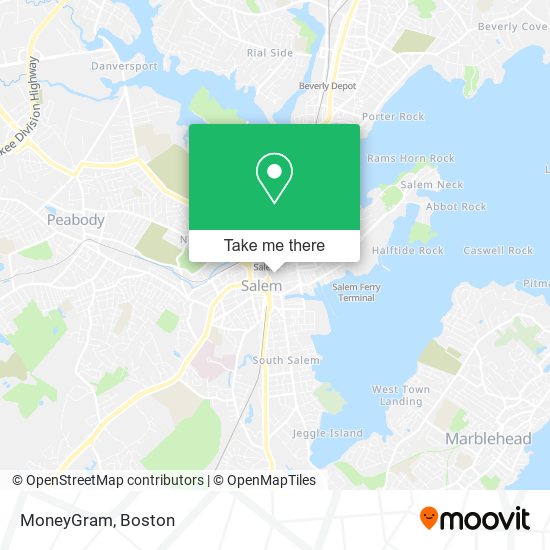 MoneyGram map