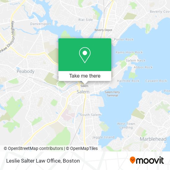 Mapa de Leslie Salter Law Office