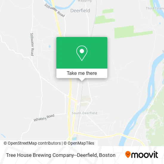 Tree House Brewing Company--Deerfield map