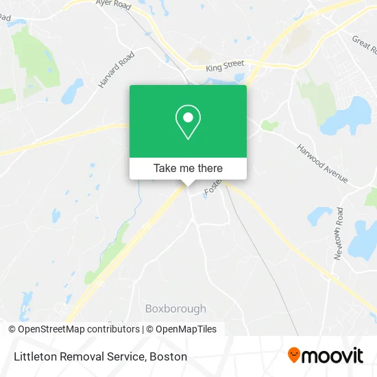 Littleton Removal Service map