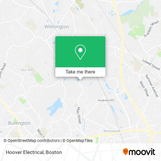 Hoover Electrical map