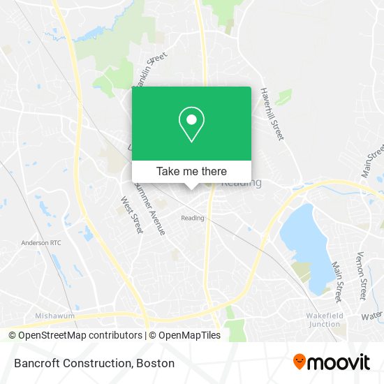 Mapa de Bancroft Construction