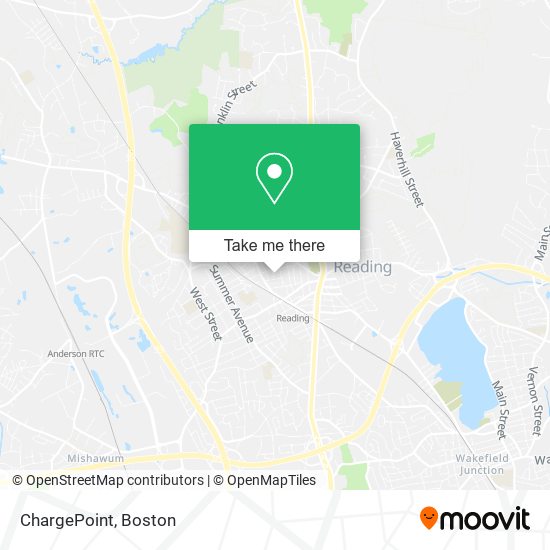 ChargePoint map