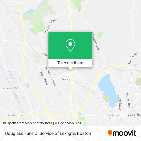 Mapa de Douglass Funeral Service of Lexngtn