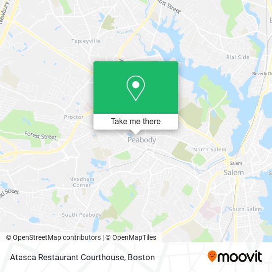 Atasca Restaurant Courthouse map