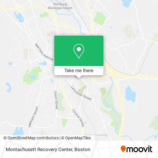 Mapa de Montachusett Recovery Center