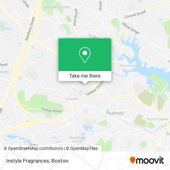 Instyle Fragrances map