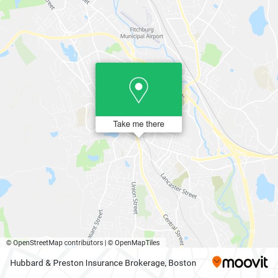 Mapa de Hubbard & Preston Insurance Brokerage