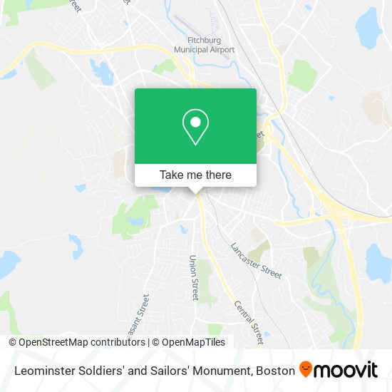 Mapa de Leominster Soldiers' and Sailors' Monument