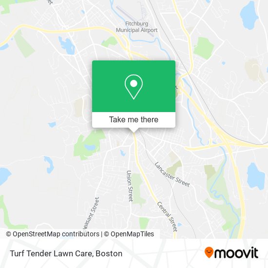 Mapa de Turf Tender Lawn Care