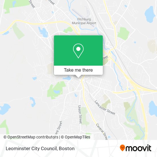 Leominster City Council map