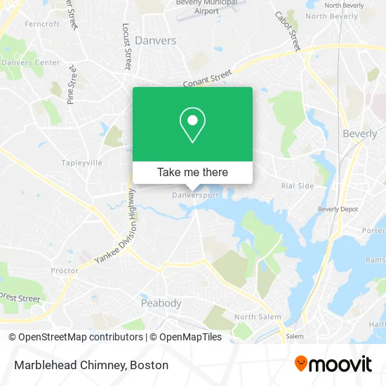 Marblehead Chimney map