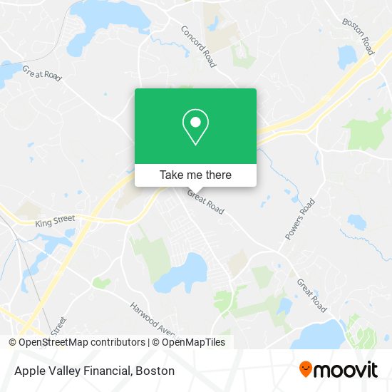 Mapa de Apple Valley Financial