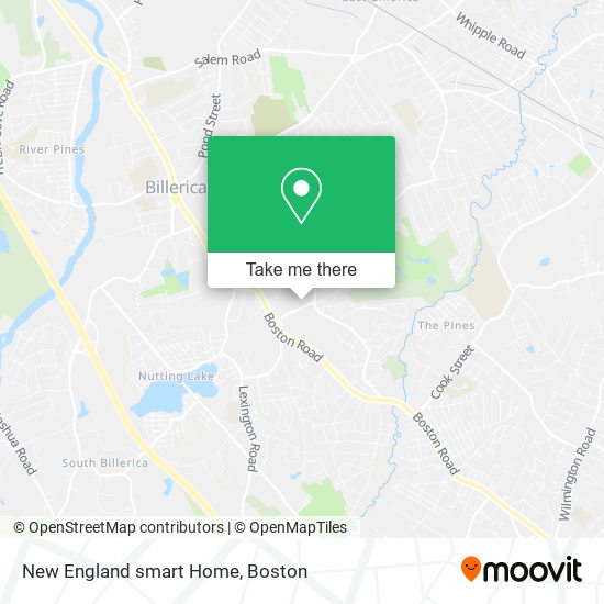 New England smart Home map