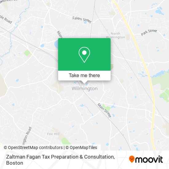 Zaltman Fagan Tax Preparation & Consultation map