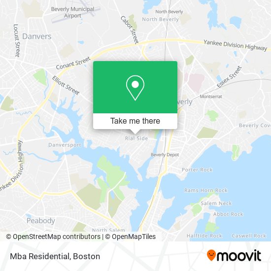 Mba Residential map