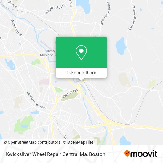 Kwicksilver Wheel Repair Central Ma map