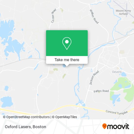 Oxford Lasers map