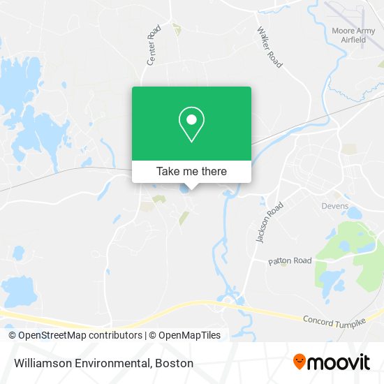 Williamson Environmental map