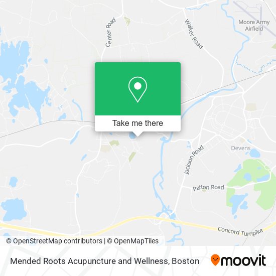 Mended Roots Acupuncture and Wellness map