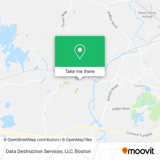 Mapa de Data Destruction Services, LLC
