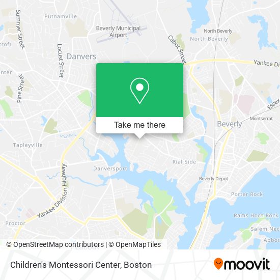 Children's Montessori Center map