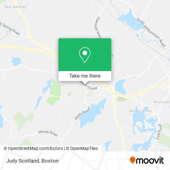 Judy Scotland map