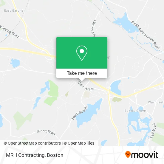 MRH Contracting map