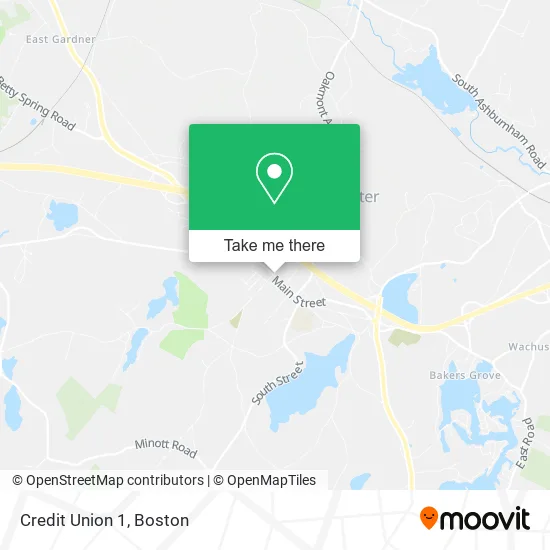 Credit Union 1 map