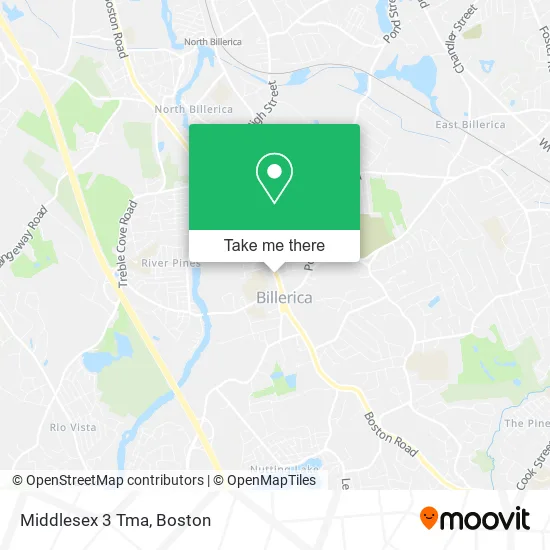 Mapa de Middlesex 3 Tma