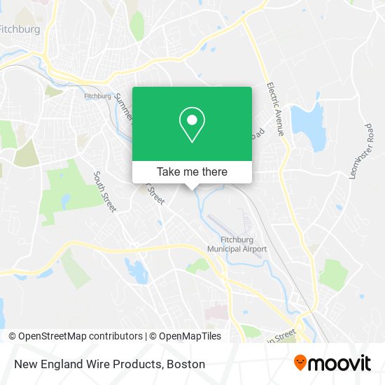 Mapa de New England Wire Products