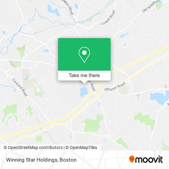 Winning Star Holdings map