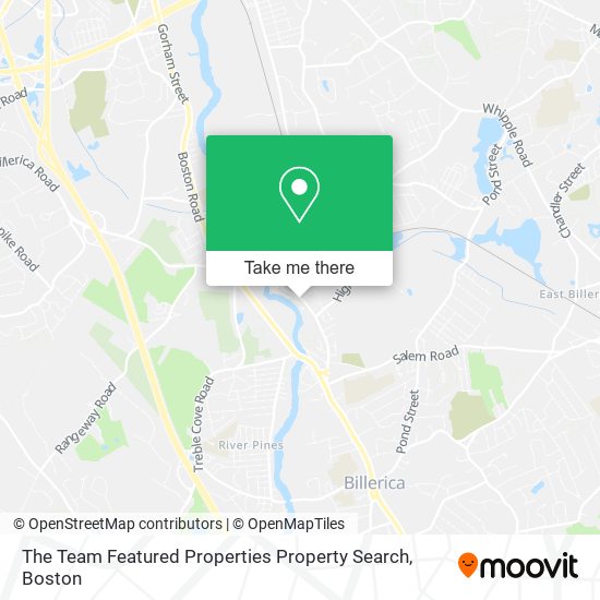 Mapa de The Team Featured Properties Property Search