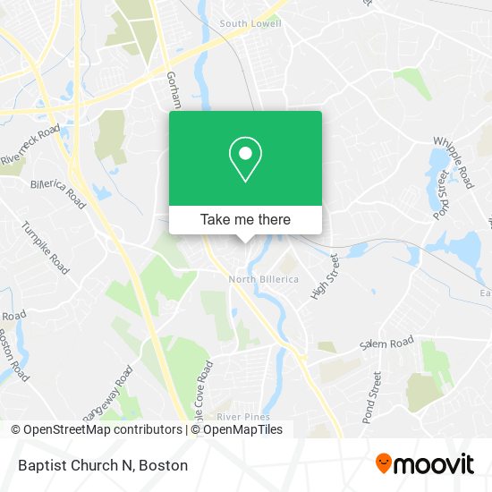 Mapa de Baptist Church N