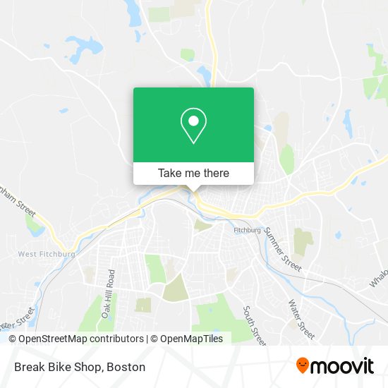 Break Bike Shop map