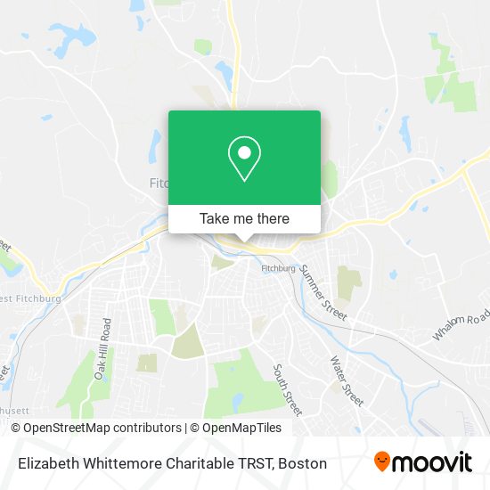 Mapa de Elizabeth Whittemore Charitable TRST