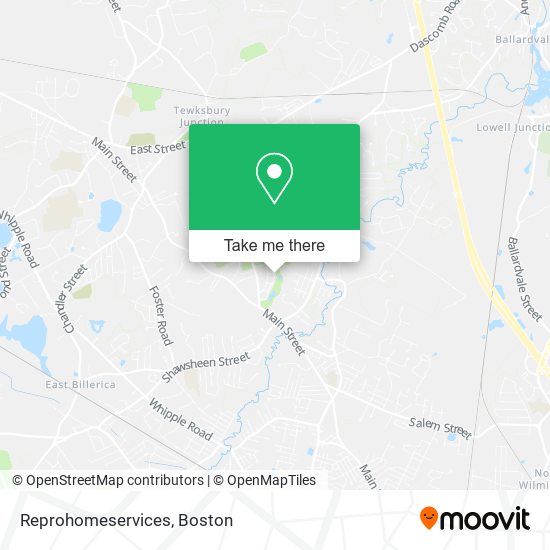 Reprohomeservices map