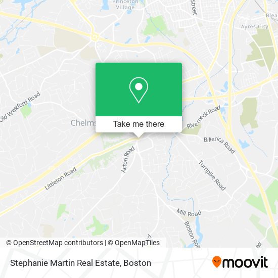 Stephanie Martin Real Estate map