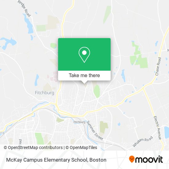 McKay Campus Elementary School map