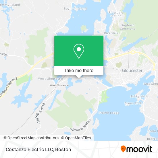 Mapa de Costanzo Electric LLC