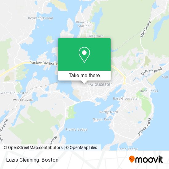 Luzis Cleaning map