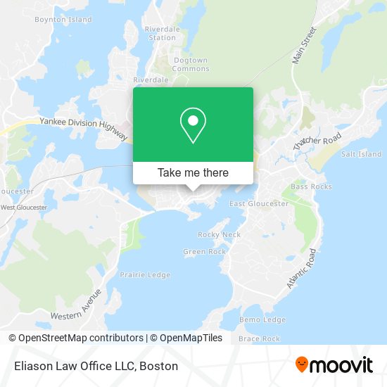 Mapa de Eliason Law Office LLC