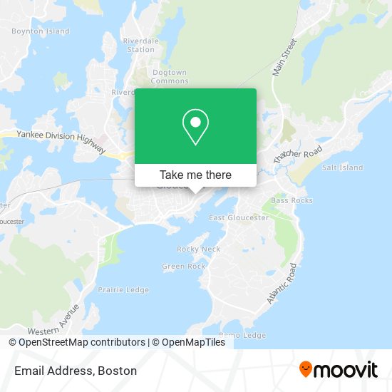 Mapa de Email Address