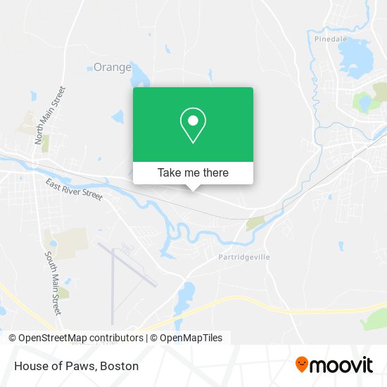 Mapa de House of Paws