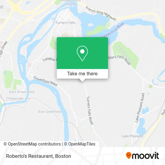 Roberto's Restaurant map