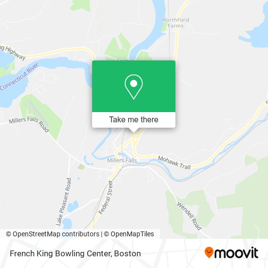 French King Bowling Center map