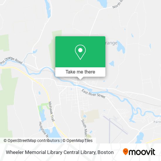 Mapa de Wheeler Memorial Library Central Library