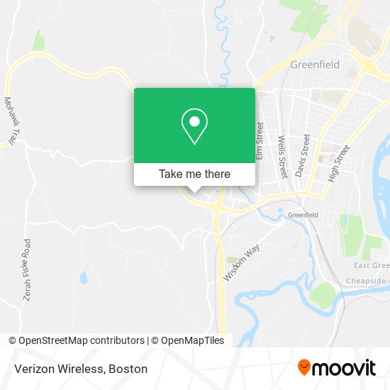 Verizon Wireless map