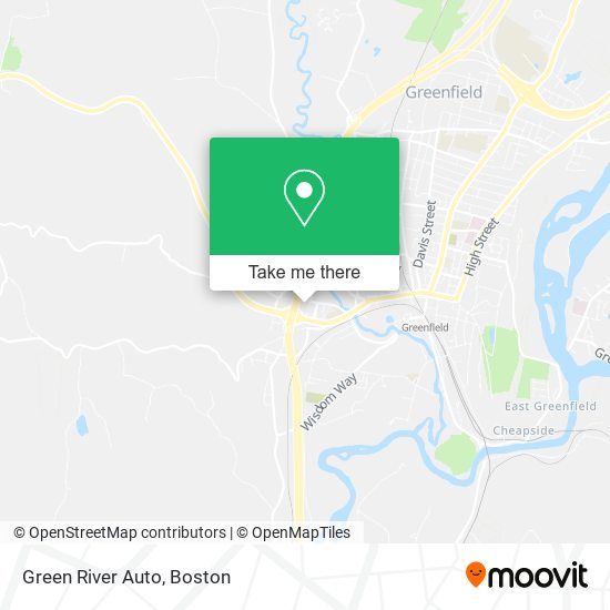 Green River Auto map